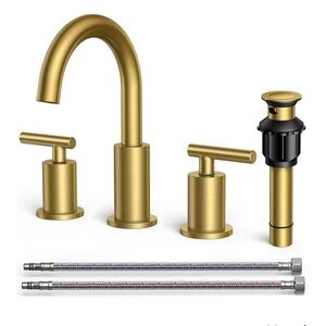 Gold Bathroom Faucet Set